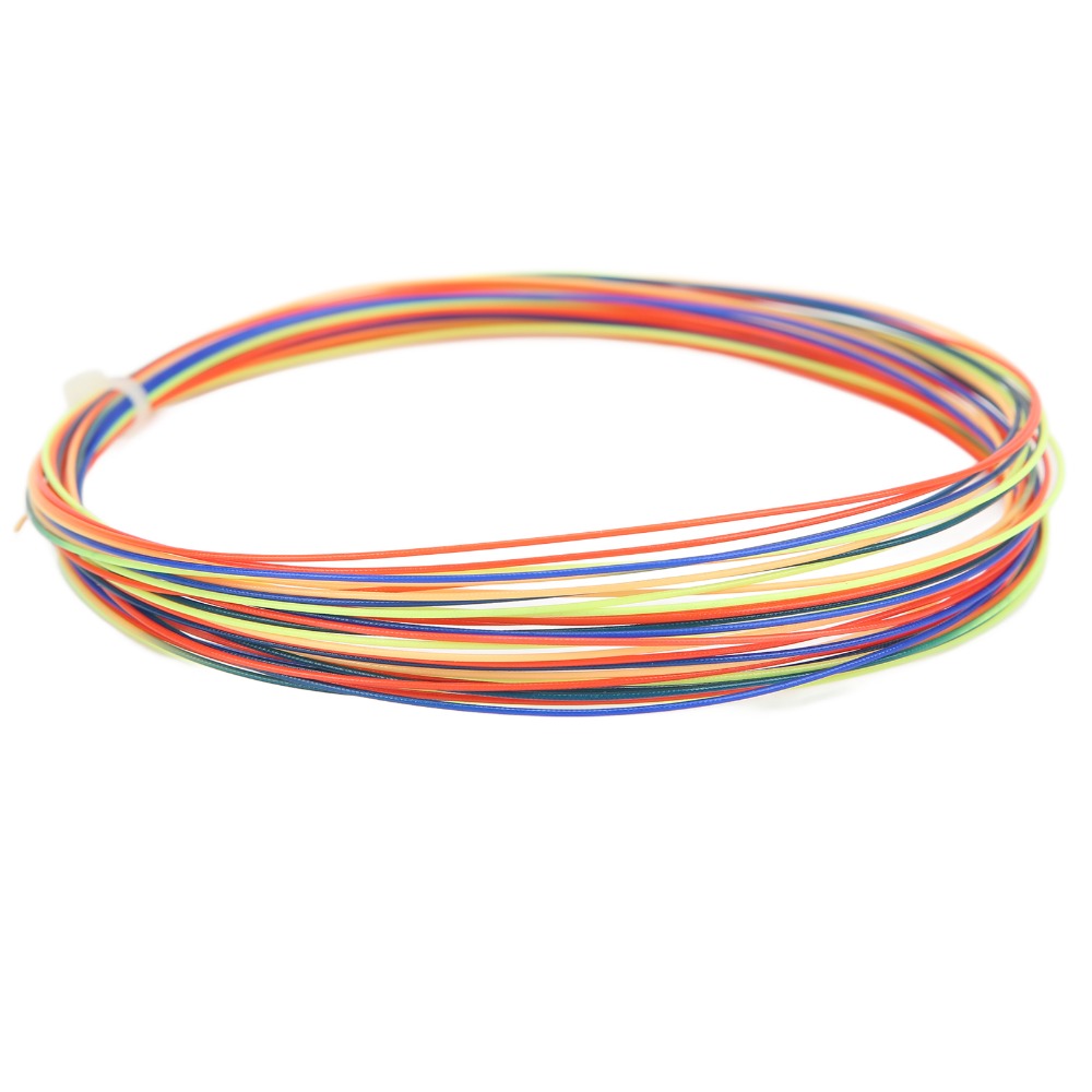Badminton Yonex String - 22-32lbs Badminton Racket String Rainbow Nylon