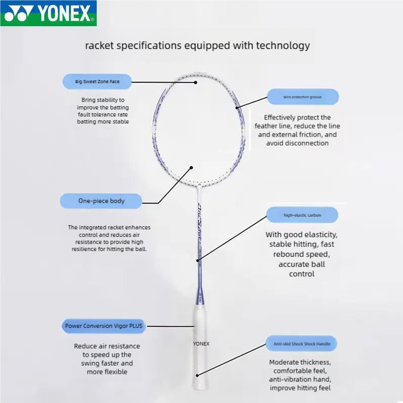 YONEX ARCSABER 8 badminton rac - Badminton Yonex String 评论和价格