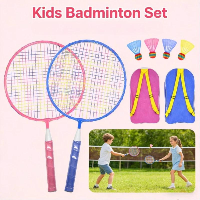 2Pcs Kids Badminton Rackets Wi - Badminton League 评论和价格