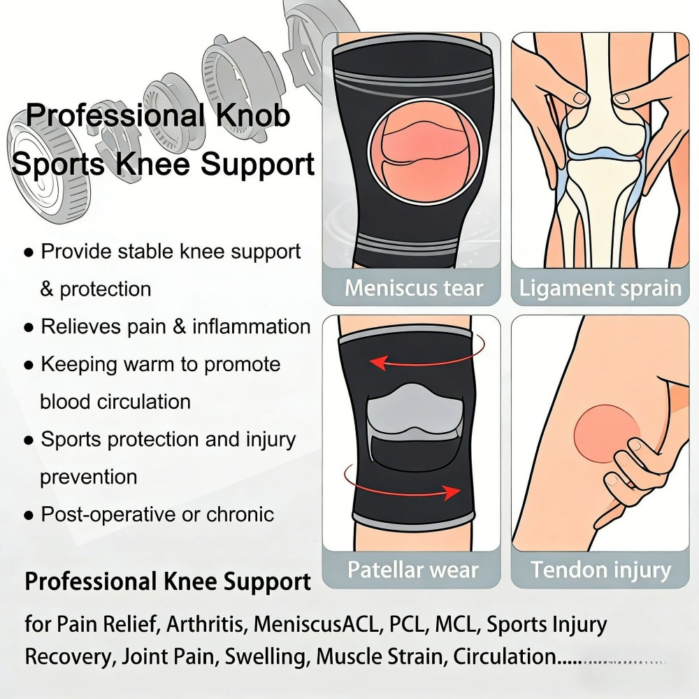 Professional Knee Brace Menisc - Knee Brace Badminton 评论和价格