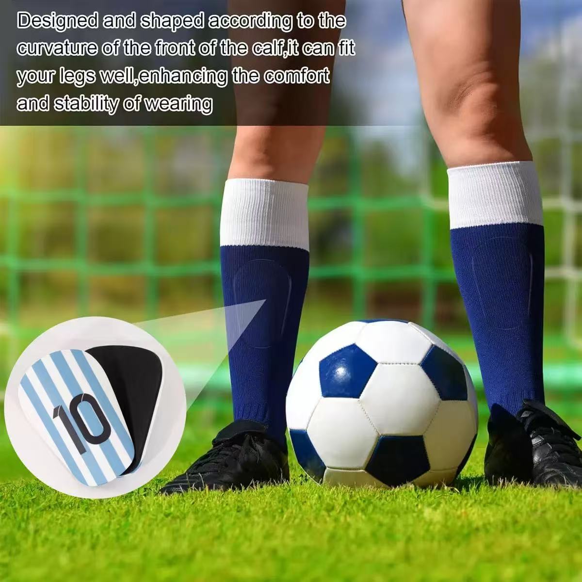Ultra-Lightweight Soccer Shin  - Knee Brace Badminton 评论和价格
