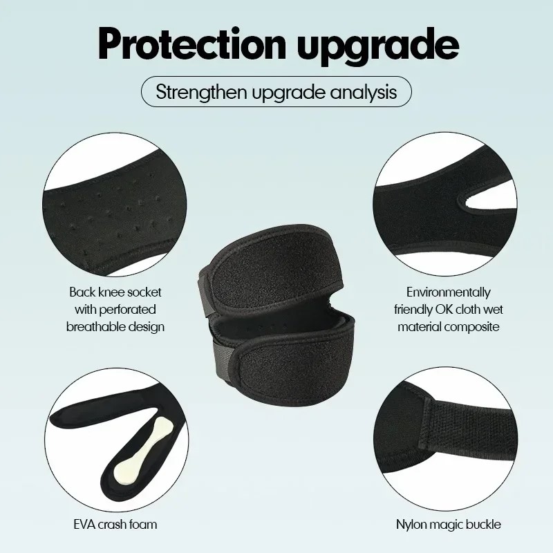 1PC Pressurized Knee Wrap Slee - Knee Brace Badminton 评论和价格