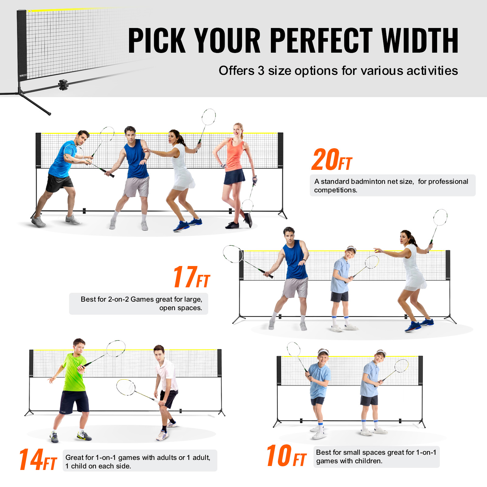 SucceBuy 20FT Badminton Net He - Badminton Net 评论和价格