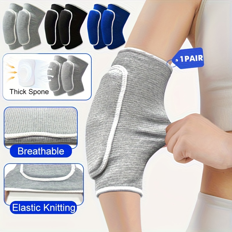 1pair Elastic Elbow Pads Thick - Knee Brace Badminton 评论和价格