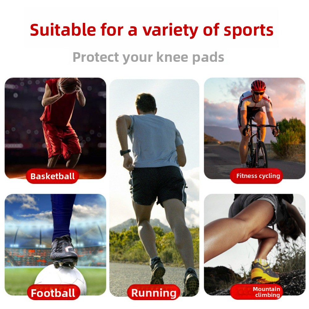 Extended Running Knee Pads Bas - Knee Brace Badminton 评论和价格