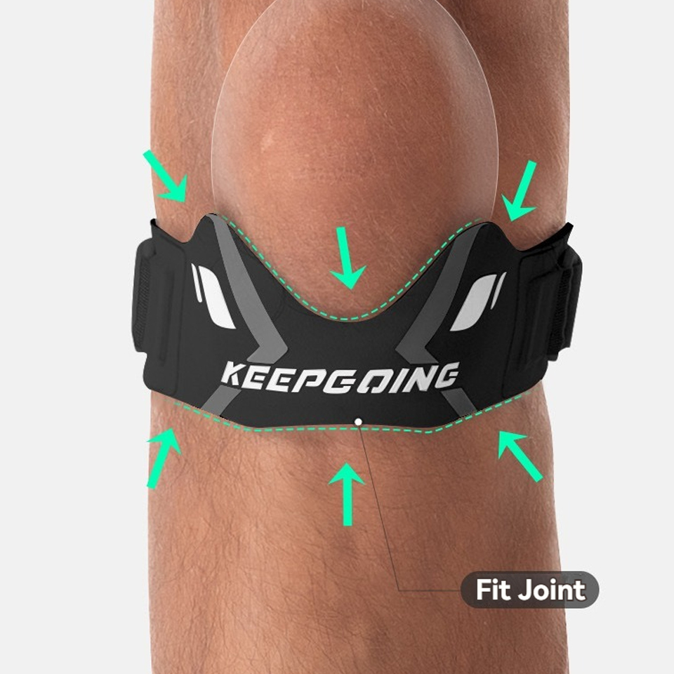 GTUBIKE 1PCS Patella Band Prot - Knee Brace Badminton 评论和价格