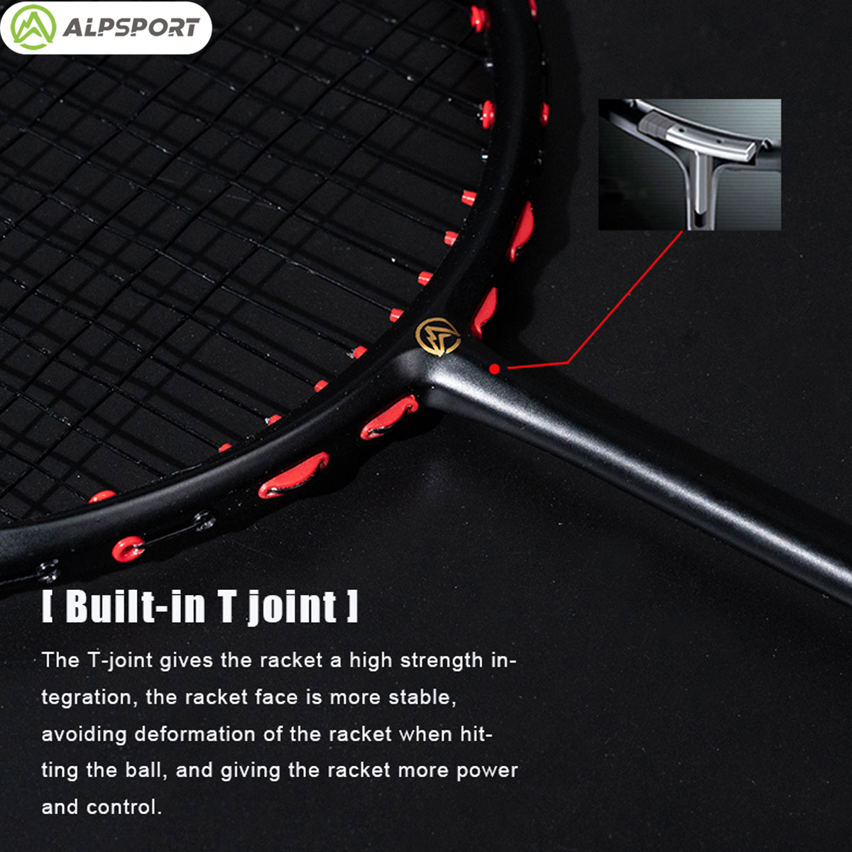 Alpsport MH-V5 5U 75g Wave Leg - Badminton Yonex String 评论和价格
