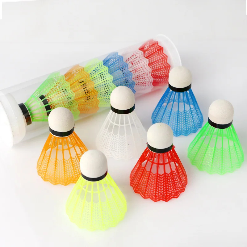 12 Pcs/Set Colorful Shuttlecoc - Badminton League 评论和价格