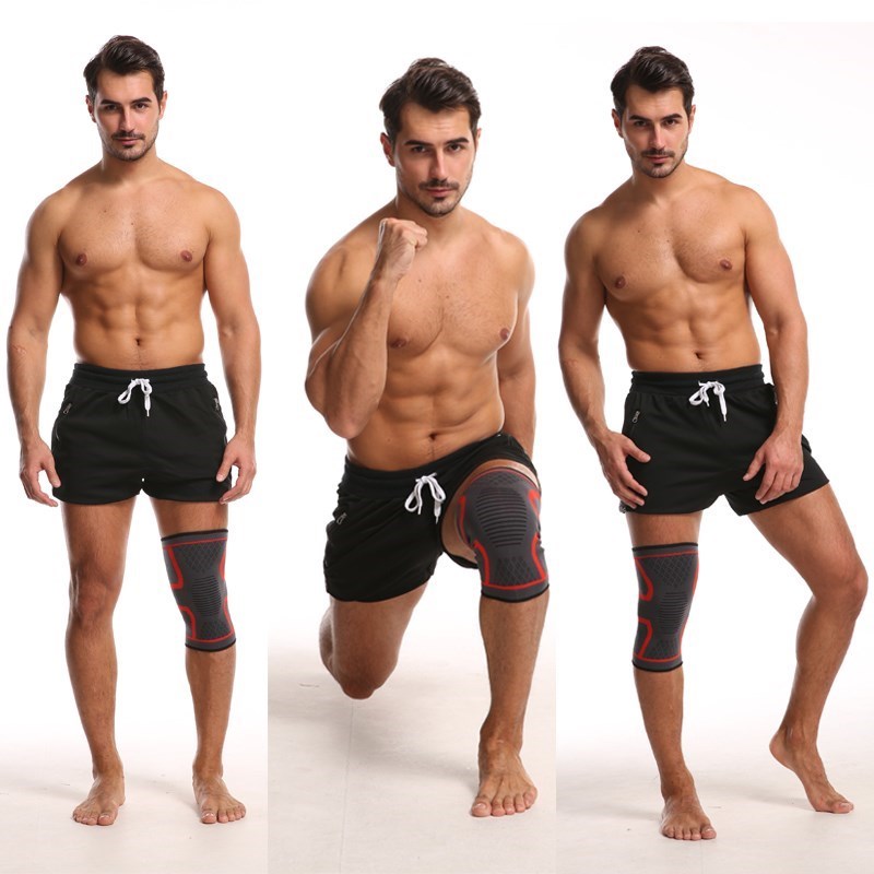 WOSWEIR-1 PC Elastic Knee Pads - Knee Brace Badminton 评论和价格